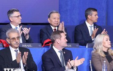 Tổng thống Donald Trump đánh giá cao việc Tổng Bí thư Tô Lâm tham dự Hội nghị Hoà bình về Dải Gaza