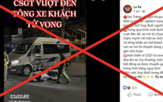 Sự thật thông tin 2 chiến sĩ CSGT thương vong do truy đuổi người vi phạm giao thông