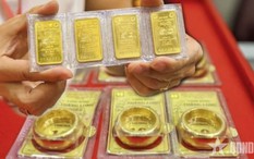 Vàng giảm giá, SJC về 168,5 triệu đồng/lượng mua vào