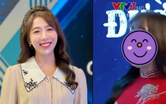 Biểu cảm siêu hớ của MC Diệp Chi trên sóng trực tiếp Chung kết Đường Lên Đỉnh Olympia: Chắc tưởng tắt máy quay rồi đây!