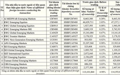 Xuất hiện nhóm nhà đầu tư nước ngoài sở hữu lượng cổ phiếu trị giá 4.000 tỷ đồng của Vincom Retail