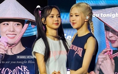 Nóng hổi trước giờ G: Lisa "update" luôn tiếng Việt, Jisoo - Jennie tung ảnh đội nón lá chuẩn bị ra SVĐ Born Pink Hà Nội đêm 2