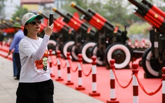 Cận cảnh dàn pháo lễ tham gia Lễ kỷ niệm 70 năm chiến thắng Điện Biên Phủ