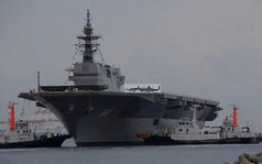 Truyền thông Trung Quốc tự đưa F-35 lên siêu tàu sân bay Nhật