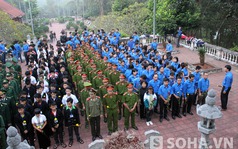 Lễ viếng Đại tướng Võ Nguyên Giáp trên đồi E2 - Điện Biên