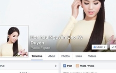 Hoa hậu Kỳ Duyên "trở lại" Facebook sau khi đăng quang