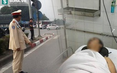 Nhân chứng bàng hoàng kể lại giây phút CSGT bị xe tải kéo lê