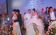Đám cưới "toàn khoai lang" của Thúy Nga và chồng 4 năm trước