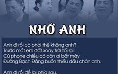 Xúc động bài thơ "nhập vai" vợ ông Nguyễn Bá Thanh khóc chồng