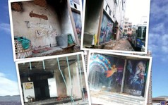Những hình ảnh bộc lộ rõ sự hoang tàn của Thuận Kiều Plaza