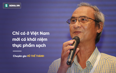 Chuyên gia Vũ Thế Thành: Chỉ có ở Việt Nam mới có khái niệm thực phẩm sạch