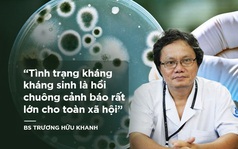 BS Trương Hữu Khanh: Bất lực nhìn bệnh nhân ra đi vì không còn kháng sinh nào chữa được
