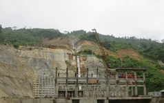 Quảng Nam: Vỡ cống dẫn dòng thủy điện sông Bung 2
