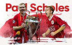 Paul Scholes: Thiên tài bé nhỏ dạy cho Ronaldo biết "lễ độ"