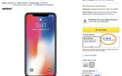 Khách hàng phẫn nộ vì bị "chém" thêm 100 USD khi mua iPhone X