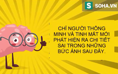 Thông minh chưa đủ, mắt phải thật tinh mới có thể tìm hết lỗi sai trong những bức ảnh này