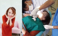 Cô dâu 62 tuổi chi 216 triệu tân trang lại hàm răng sau khi phẫu thuật căng da mặt