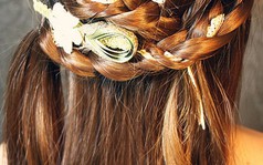 Tóc tết nhỏ đẹp dịu dàng