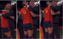 Chủ tịch LĐBĐ Tây Ban Nha bị chỉ trích vì ôm hôn nữ cầu thủ vô địch World Cup