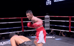 "Nam vương" boxing Trương Đình Hoàng trút mưa đòn, hạ knock-out võ sĩ số 1 Indonesia
