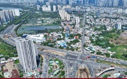 Cận cảnh hầm chui nút giao hiện đại nhất TP.HCM dự kiến thông xe vào tháng 6