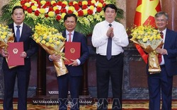 Chủ tịch nước Lương Cường trao quyết định bổ nhiệm 3 Phó Chủ nhiệm Văn phòng Chủ tịch nước