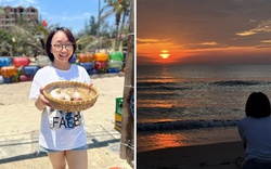 Bỏ việc lương gần 50 triệu/tháng, cô gái về biển "chữa lành": Gia đình ngăn cản, sợ sống lông bông, thiếu ổn định