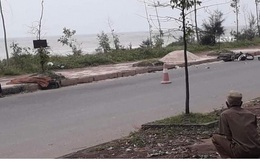 Phát hiện thi thể nam thanh niên bên quốc lộ ven biển