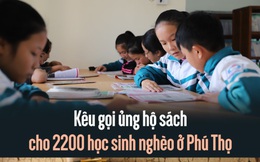 Chung tay ủng hộ sách cho 2200 học sinh nghèo ở Phú Thọ