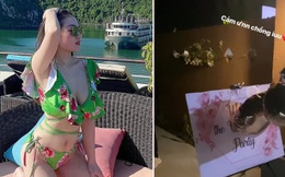 'Cô dâu 200 cây vàng' Nam Định được chồng tổ chức tiệc mừng 20/10 hoành tráng, to ngang ngửa sự kiện của năm