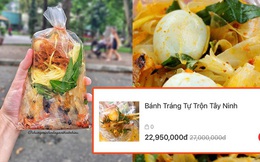 Xôn xao bịch bánh tráng trộn có giá gần… 23 triệu trong ngày sale 11/11: “Ai mua nổi hả trời?”