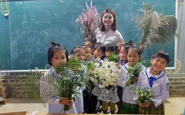 "Món quà đẹp nhất" của học sinh ngày 20/11 khiến cô giáo vùng cao vừa nhận đã rơi nước mắt