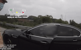 Clip: Lời phân trần của tài xế BMW "phóng như bay" trên cao tốc, do vội về ăn cưới