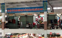 Khu chợ sầm uất bậc nhất Đà Nẵng vắng khách, nhiều ki ốt phủ bạt nghỉ bán