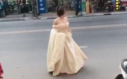 Cô gái xách váy chạy bộ cả kilomet, hỏi thăm lễ cưới người yêu cũ chỉ để được nhìn anh mỉm cười lên xe hoa