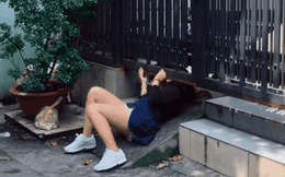 Pha tụt cổng "trốn nhà" đi chơi như phim của cô gái trẻ, tưởng hay ho nhưng lại bị dân mạng cảnh báo nguy hiểm