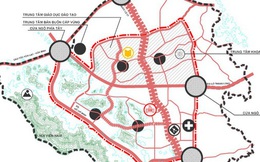 Soi quy hoạch hệ thống giao thông “khủng” tại đô thị vệ tinh lớn nhất Thủ đô