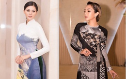 Ca sĩ Phương Anh, hoa hậu Kim Nguyên đẹp nổi bật với áo dài của NTK Nhật Dũng