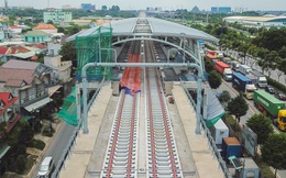 [ẢNH] Hình dáng ga metro khu Công Nghệ Cao lộ diện sau 8 năm xây dựng