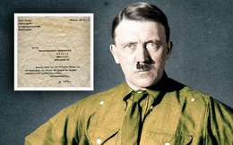 Kỳ lạ bức thư đầy lỗi đánh máy của trùm phát xít Hitler được định giá 7.900 USD!
