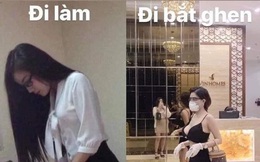MXH truyền tay "combo đánh ghen" của nữ giảng viên Âu Hà My: Sự thật đằng sau bức ảnh khác biệt giữa đi làm và đi "bắt gian"