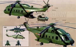 Trung Quốc ra mắt trực thăng hạng nặng Z-8L, đối thủ đáng gờm với Mi-17 của Nga