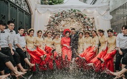 Cưới đúng mùa dịch, mưa bão lụt lội nhưng cô dâu - chú rể vẫn xoay chuyển tình thế ngoạn mục