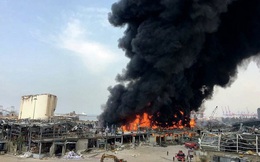 Hé lộ nguyên nhân bùng phát đám cháy ở cảng Beirut