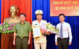 Thượng tá Hồ Việt Triều làm Phó GĐ Công an Cà Mau