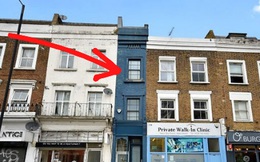 Ngôi nhà hẹp nhất London gây tranh cãi lớn khi rao bán với giá tận hơn 30 tỷ đồng, ai cũng tò mò liệu bên trong chứa 'kho báu' gì không