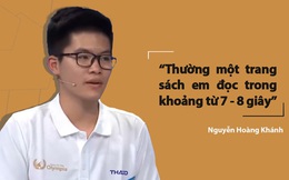 Bí kíp đọc ‘siêu nhanh’ của nam sinh Quảng Ninh lập kỷ lục mới ở Đường lên đỉnh Olympia