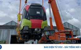 Ngày 24/10, đoàn tàu metro Nhổn - Ga Hà Nội từ Pháp về đến Việt Nam
