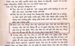 Trang sách cũ của 8X, 9X bỗng được share rần rần trên mạng, hóa ra nhờ câu nhắn siêu dễ thương từ nhà xuất bản
