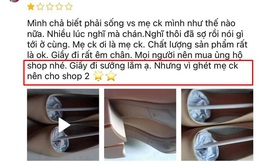 Khách feedback đi giầy "sướng lắm" nhưng chỉ cho 2 sao, lý do khiến chủ shop "tiền đình"